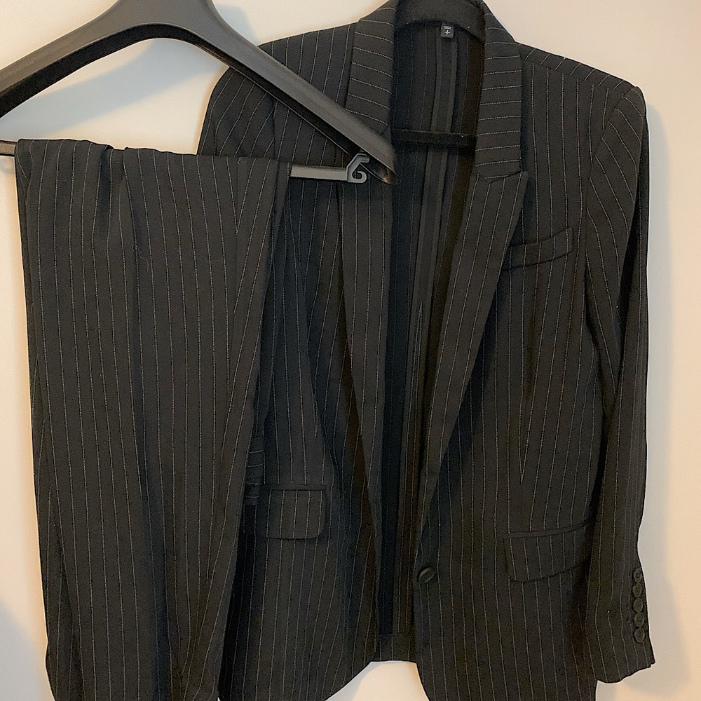 Express Pinstripe Suit
